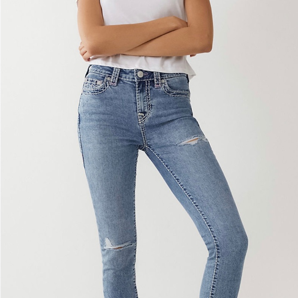 True Religion JENNIE SUPER T CURVY SKINNY JEAN New With Tags SUPER HOT